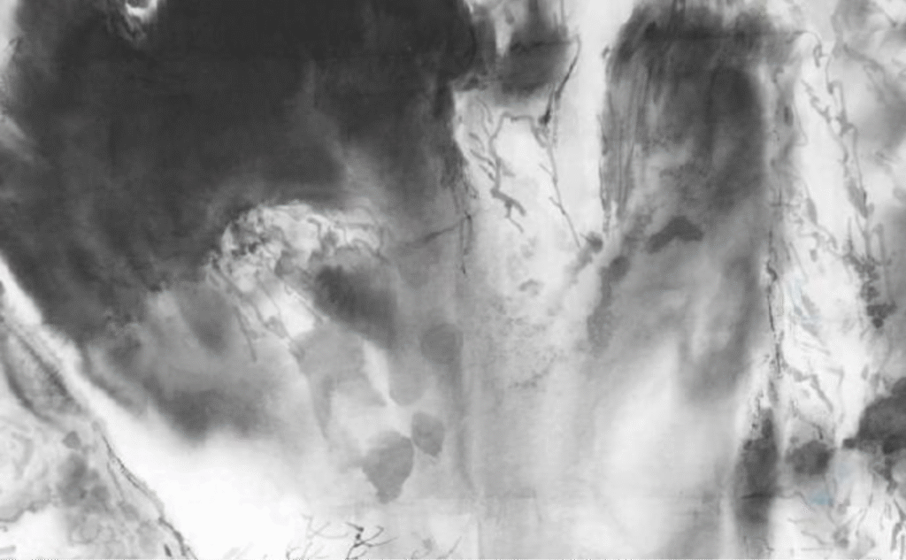 這是在較生的紙上畫的畫