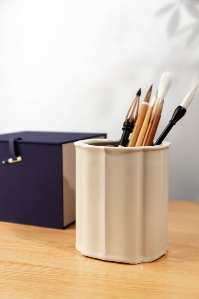 啟明文房的仿乾隆海棠筆海