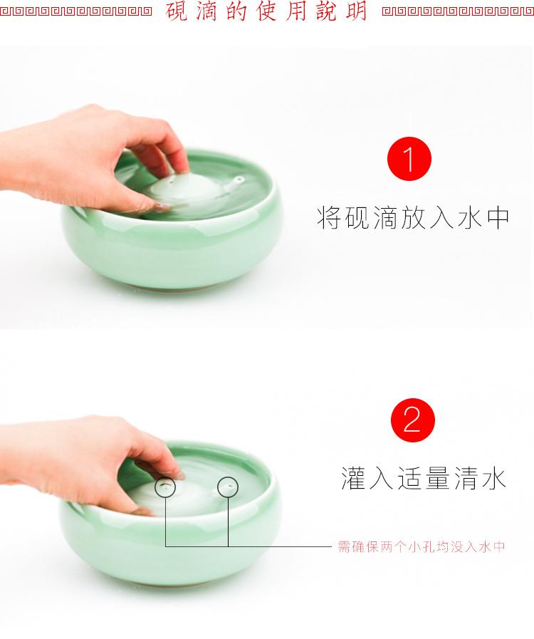 硯滴的使用方法