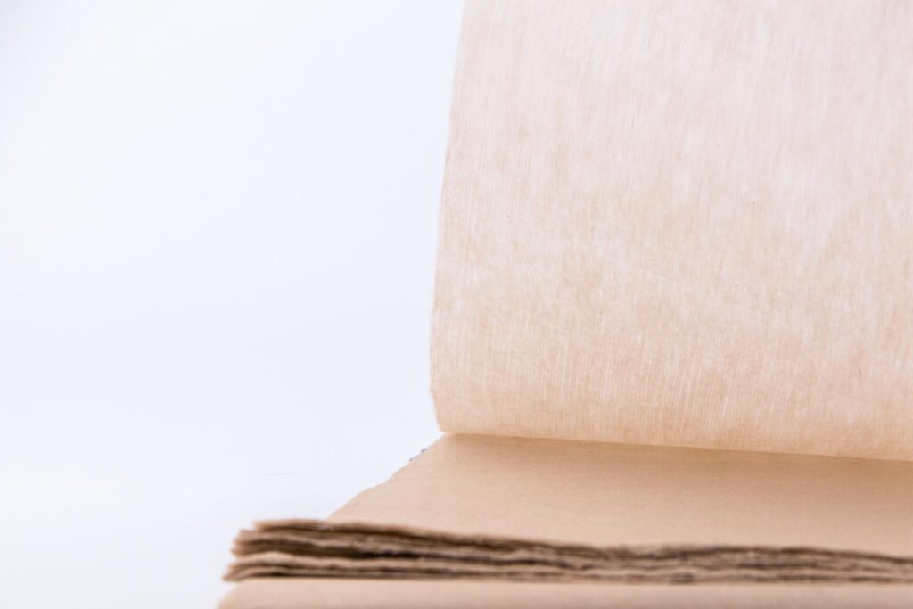 啟明文房的蟬翼毛邊紙