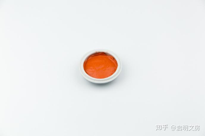 書法用朱色印泥