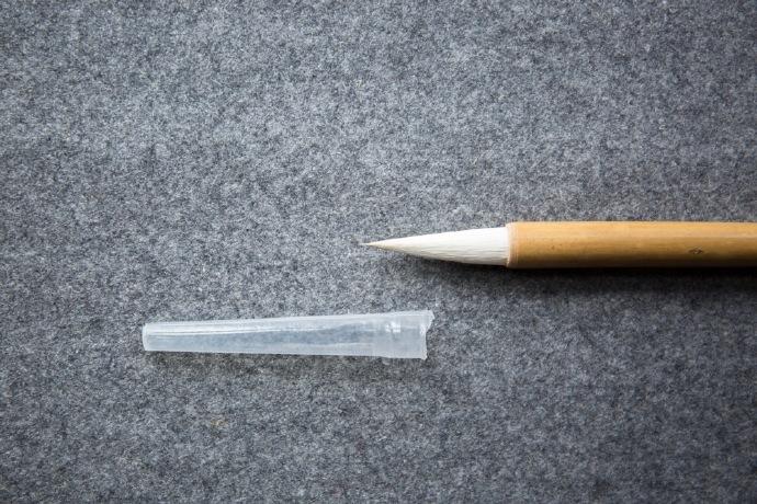 毛筆筆帽
