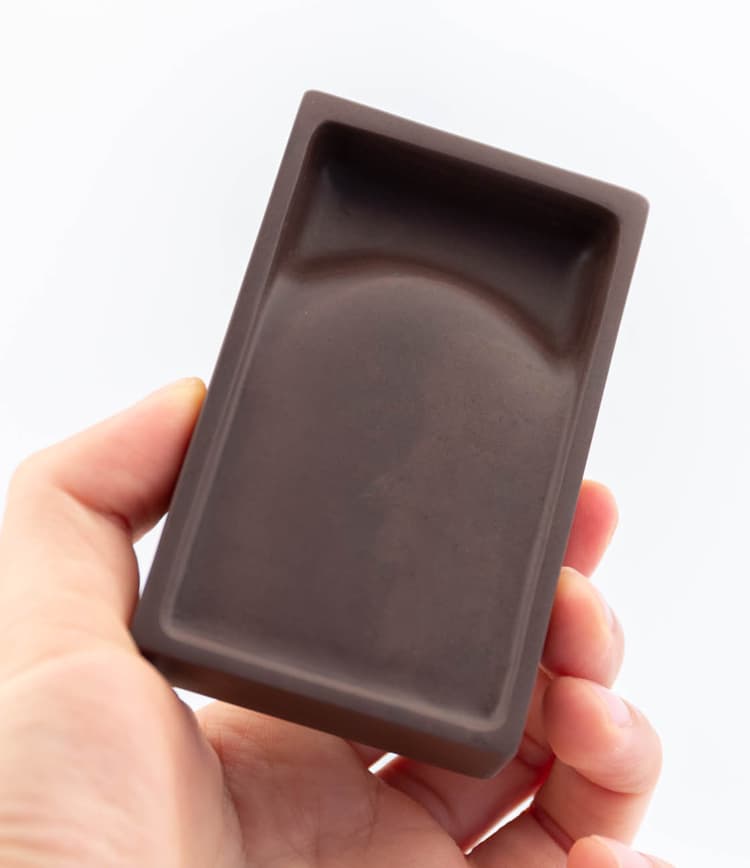 啟明文房的北嶺一片紅端硯