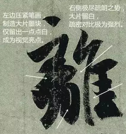 王羲之喪亂帖中的“離”